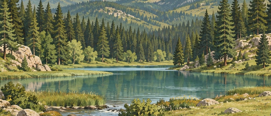 Başpınar Nature Park çizimi, Isparta