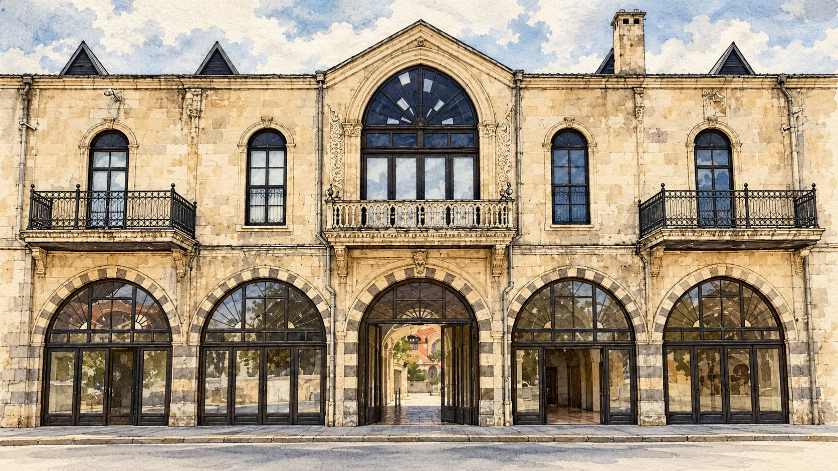 Bayazhan Gaziantep City Museum çizimi, Gaziantep