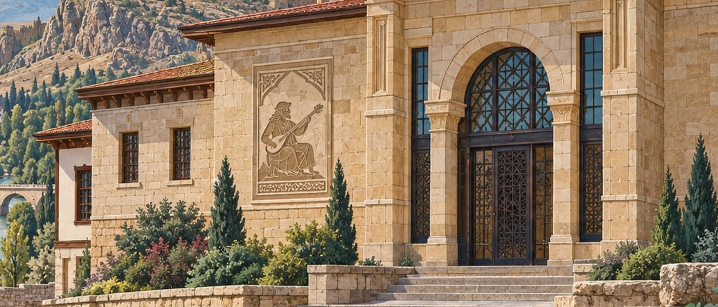 Bayburt Dede Korkut City Museum çizimi, Bayburt