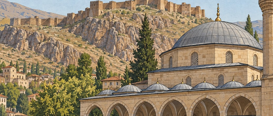 Bayburt Great Mosque çizimi, Bayburt
