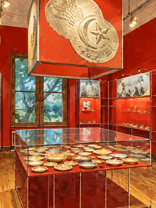 Ilustración: Museo de la Ciencia de las Banderas y de las Banderas Turcas, İzmir