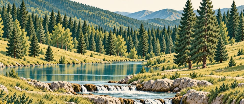 Bayraktepe Nature Park çizimi, Samsun