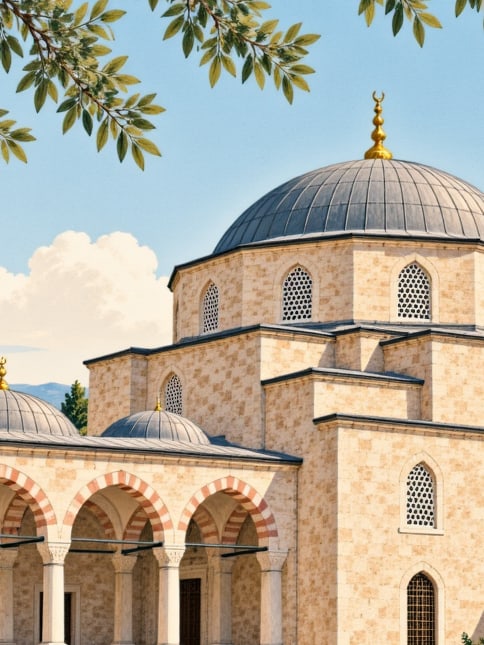 Ilustración: Mezquita de Behzat, Tokat