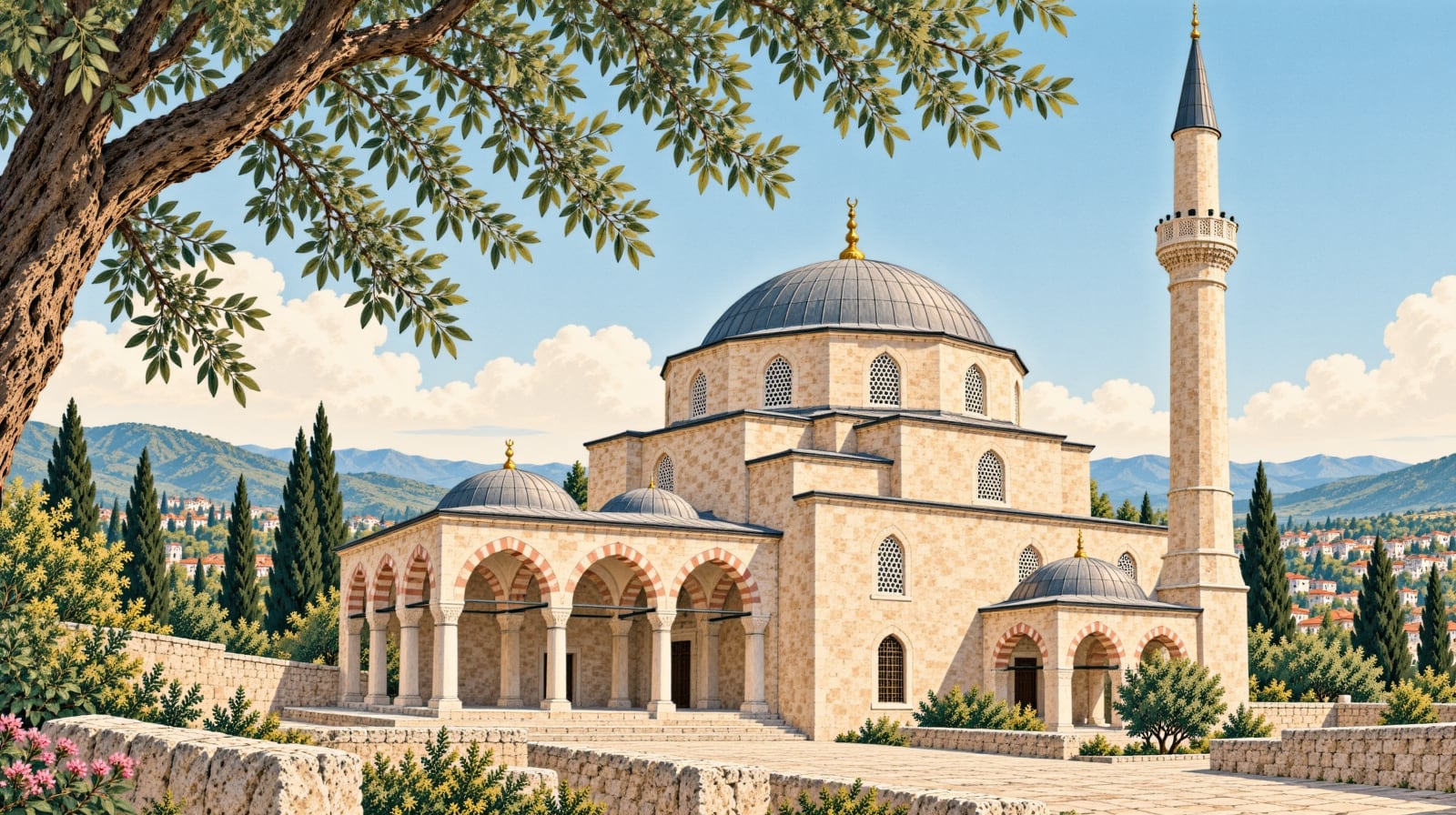 Behzat Mosque çizimi, Tokat