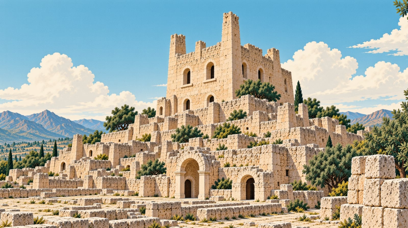 Beksi Castle çizimi, Batman