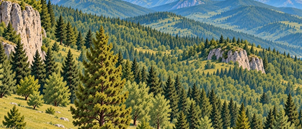 Belen Pass Nature Park çizimi, Hatay