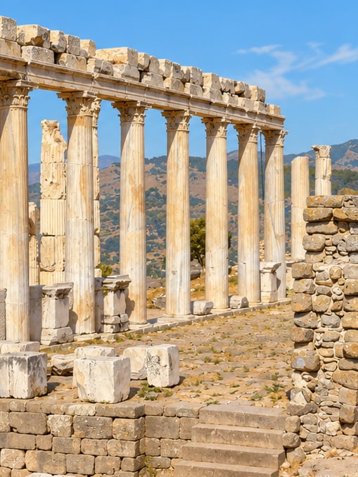 Bergama Museum çizimi, İzmir