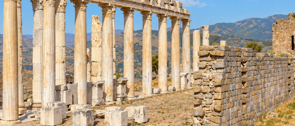 Bergama Museum çizimi, İzmir