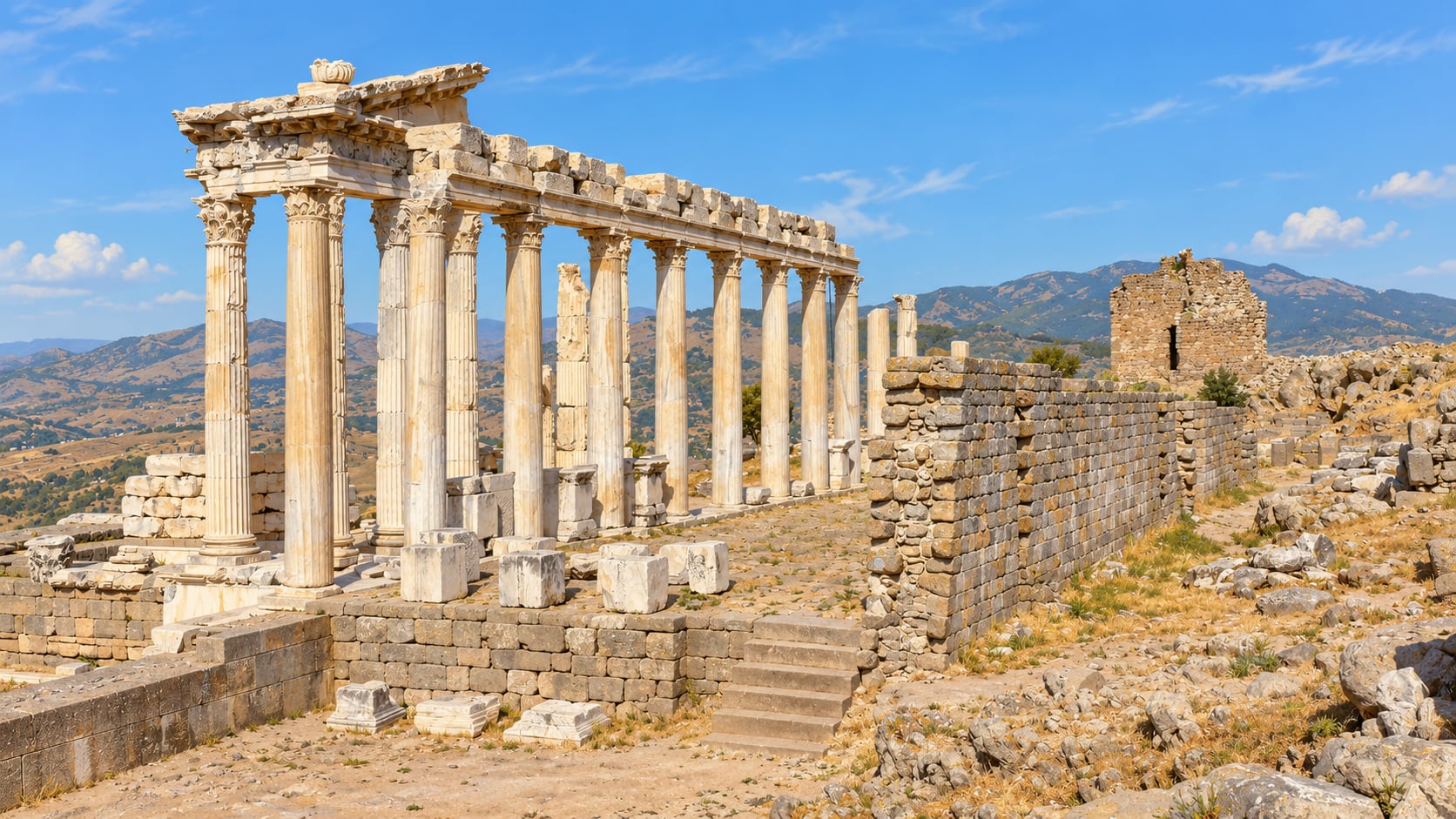 Bergama Museum çizimi, İzmir