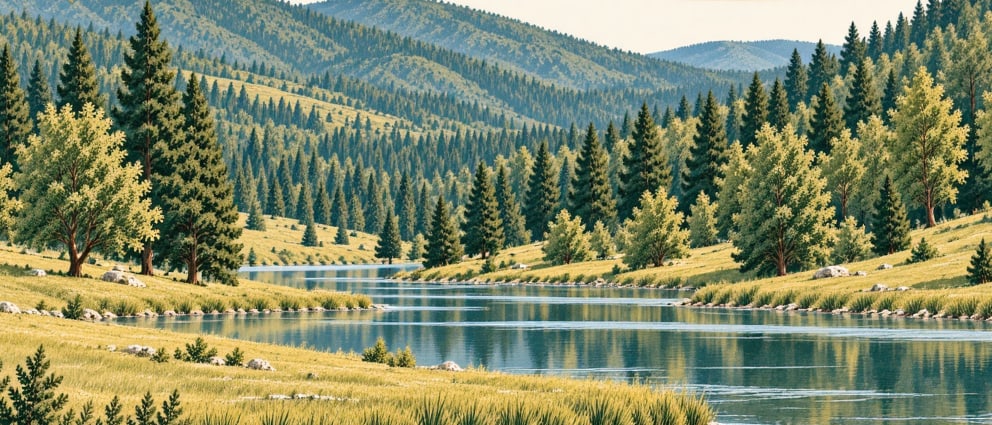 Beşkayalar Nature Park çizimi, Kocaeli