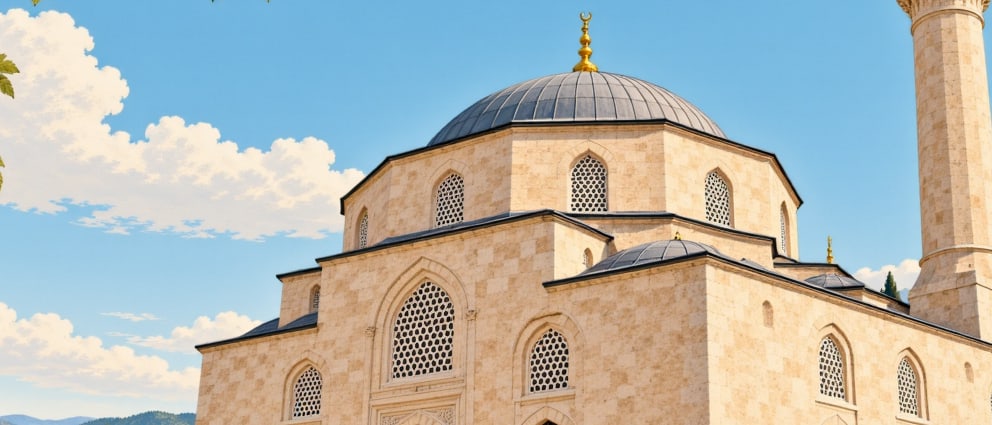 Bey Mosque çizimi, Aydın