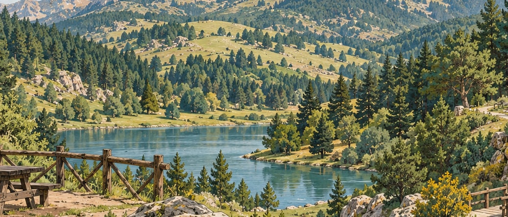 Beydağı Nature Park çizimi, Malatya