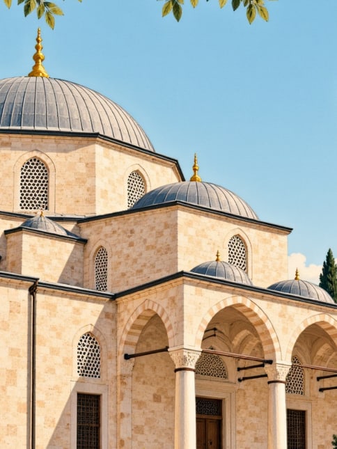 Ilustración: Mezquita de Beylerbeyi, Edirne