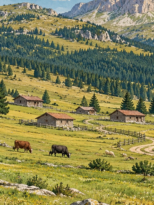 Ilustración: Meseta de Eğriova, Beypazarı, Ankara