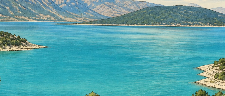 Beyşehir Lake çizimi, Isparta