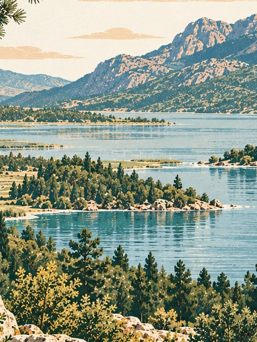 Ilustración: Parque Nacional del Lago Beyşehir, Konya