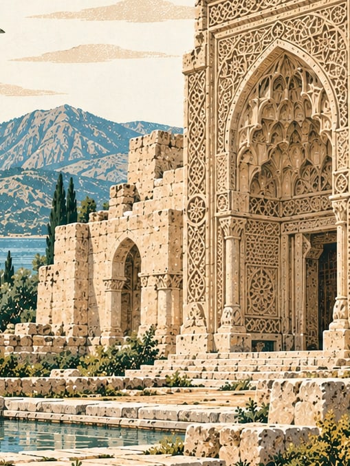 Ilustración: Palacio de Kubadâbâd, Beyşehir, Konya