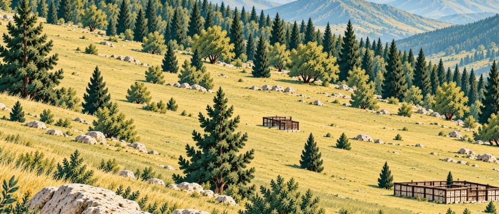 Bilbilan Plateau çizimi, Artvin