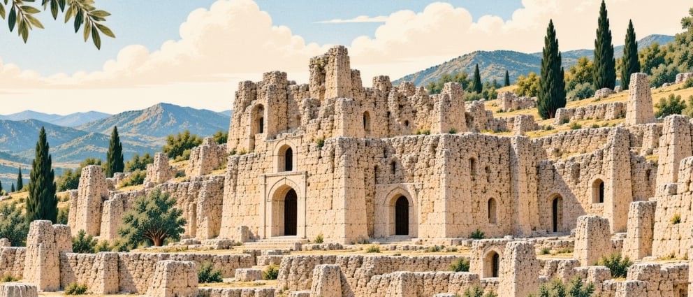 Bin Tepeler çizimi, Manisa