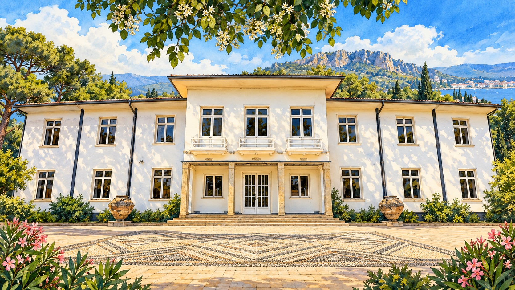 Bir Zamanlar Antalya Museum çizimi, Antalya