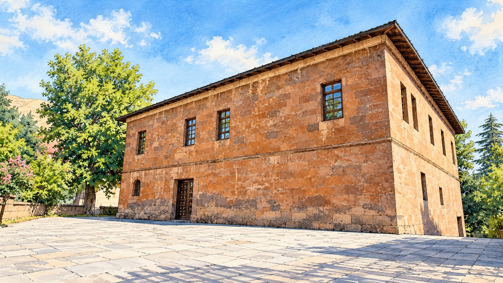Bitlis Ethnography Museum çizimi, Bitlis