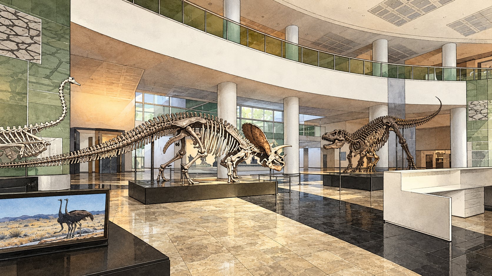 Biodiversity Science Museum - ABBM çizimi, Erzurum