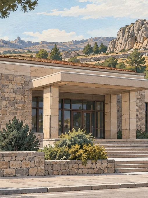 Boğazköy Museum çizimi, Çorum