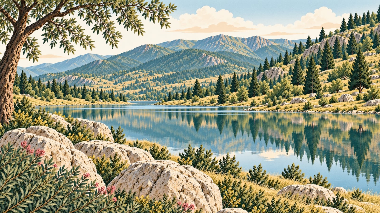 Boraboy Lake çizimi, Amasya