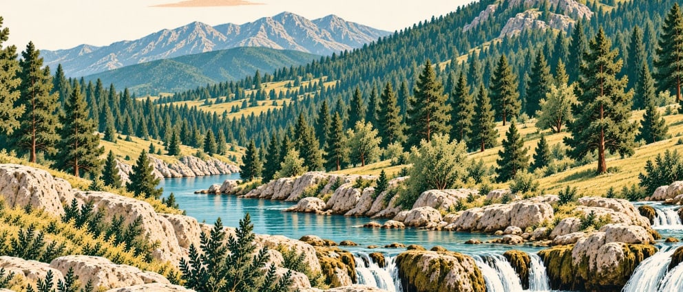 Boraboy Nature Park çizimi, Amasya