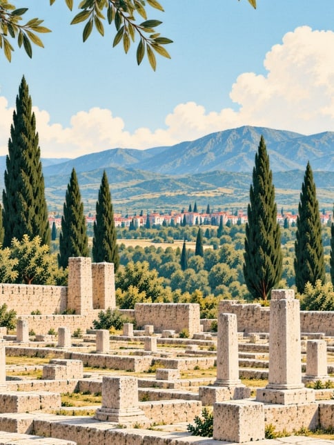 Bosna Martyrs' Cemetery çizimi, Sakarya