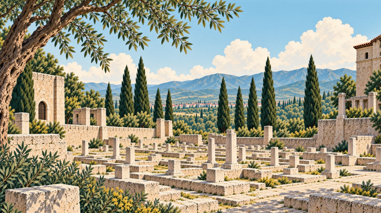 Bosna Martyrs' Cemetery çizimi, Sakarya