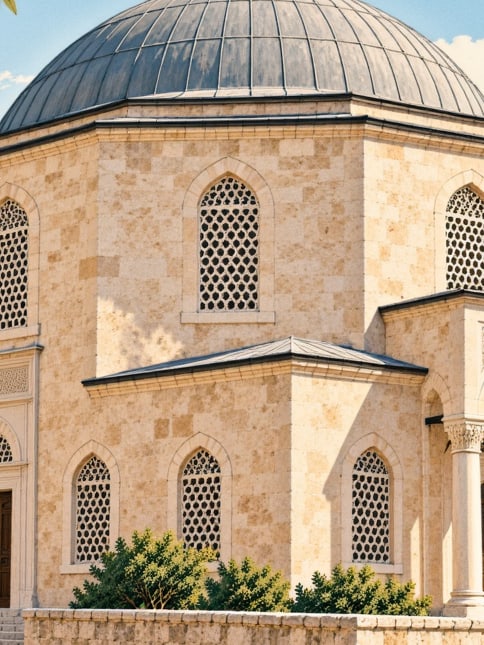 Boyacı Hasan Ağa Mosque çizimi, Tokat
