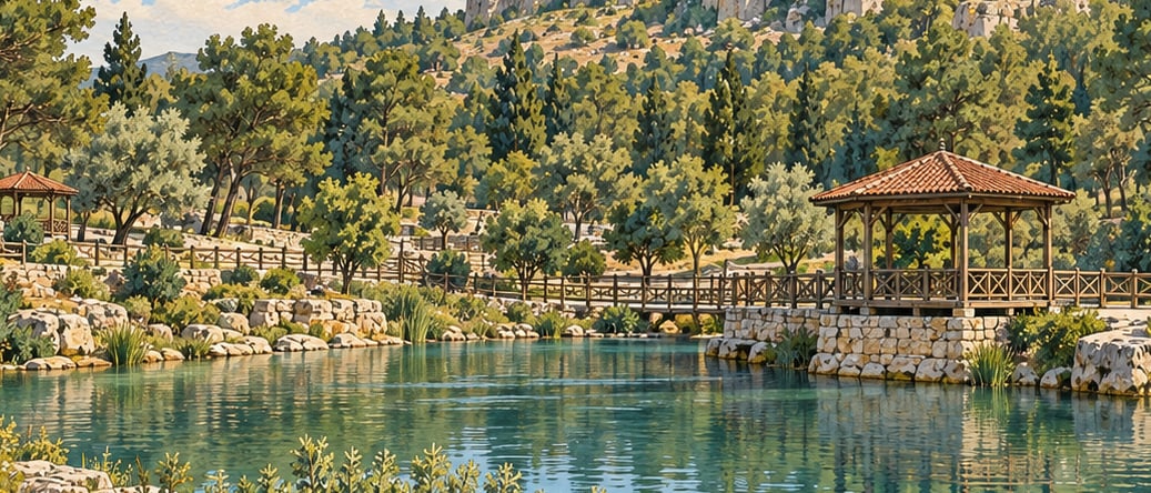 Burç Nature Park çizimi, Gaziantep