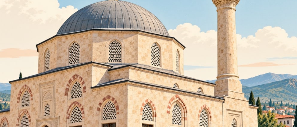 Burma Mosque çizimi, Uşak