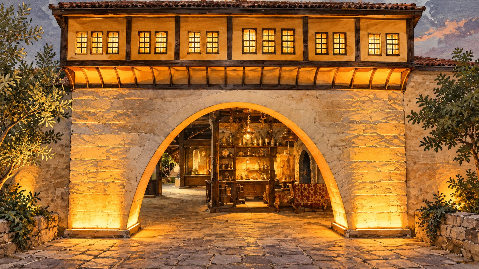 Bursa Foundation Culture Museum çizimi, Bursa