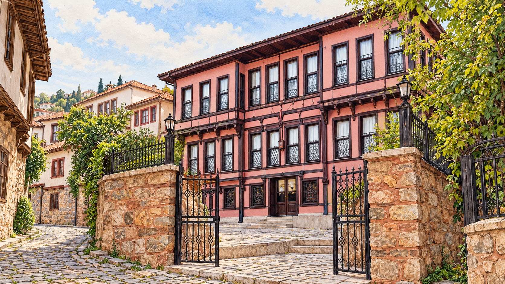 Bursa Life Culture Museum çizimi, Bursa