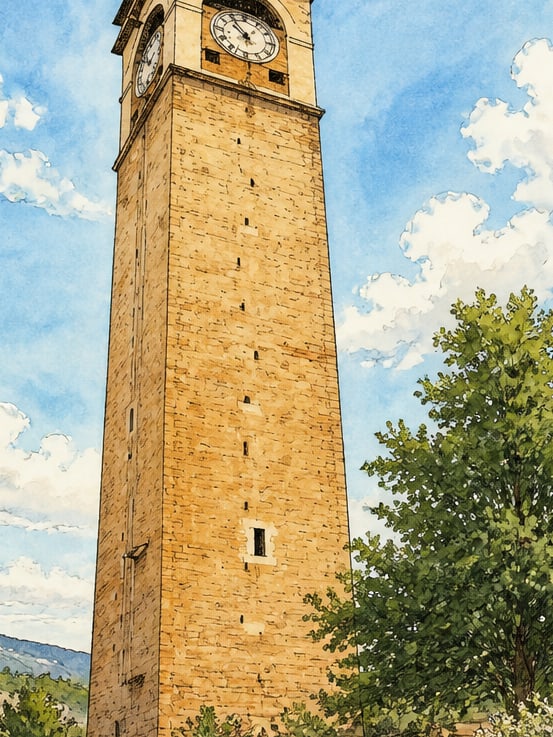 Great Clock Tower çizimi, Adana