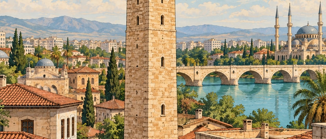Great Clock Tower çizimi, Adana