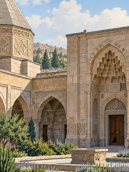 Cacabey Madrasa çizimi, Kırşehir