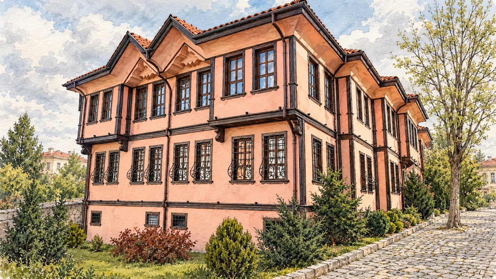 Contemporary Glass Arts Museum çizimi, Eskişehir
