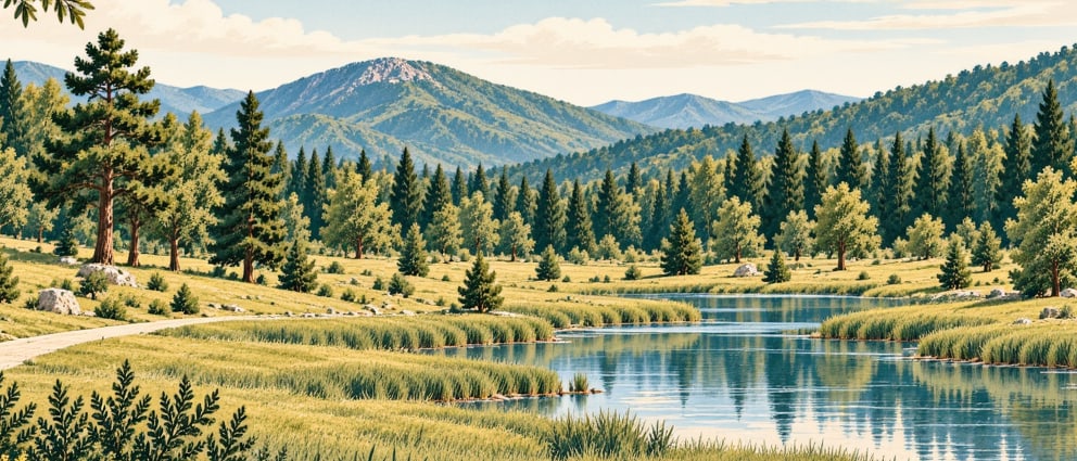 Çağlayan Nature Park çizimi, Aydın