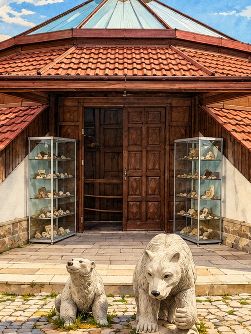 Zeichnung: Museumskomplex der Gemeinde Çamlıdere, Ankara