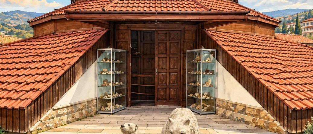 Çamlıdere Municipality Museum Complex çizimi, Ankara