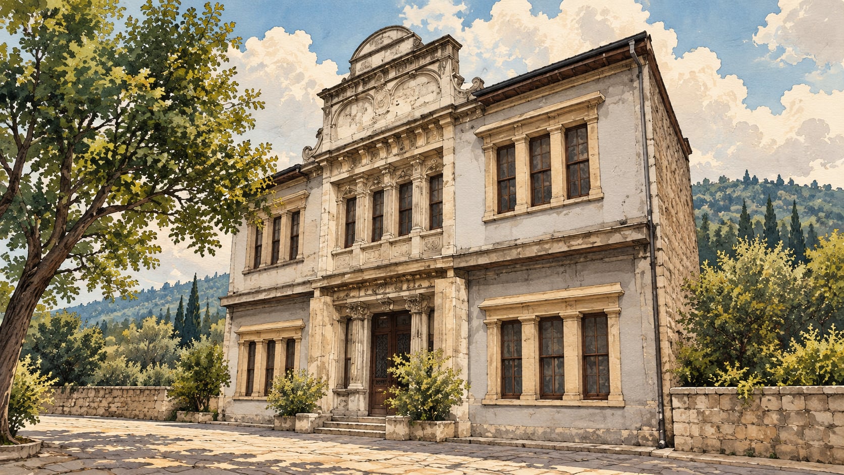 Can Akengin Art Gallery çizimi, Giresun