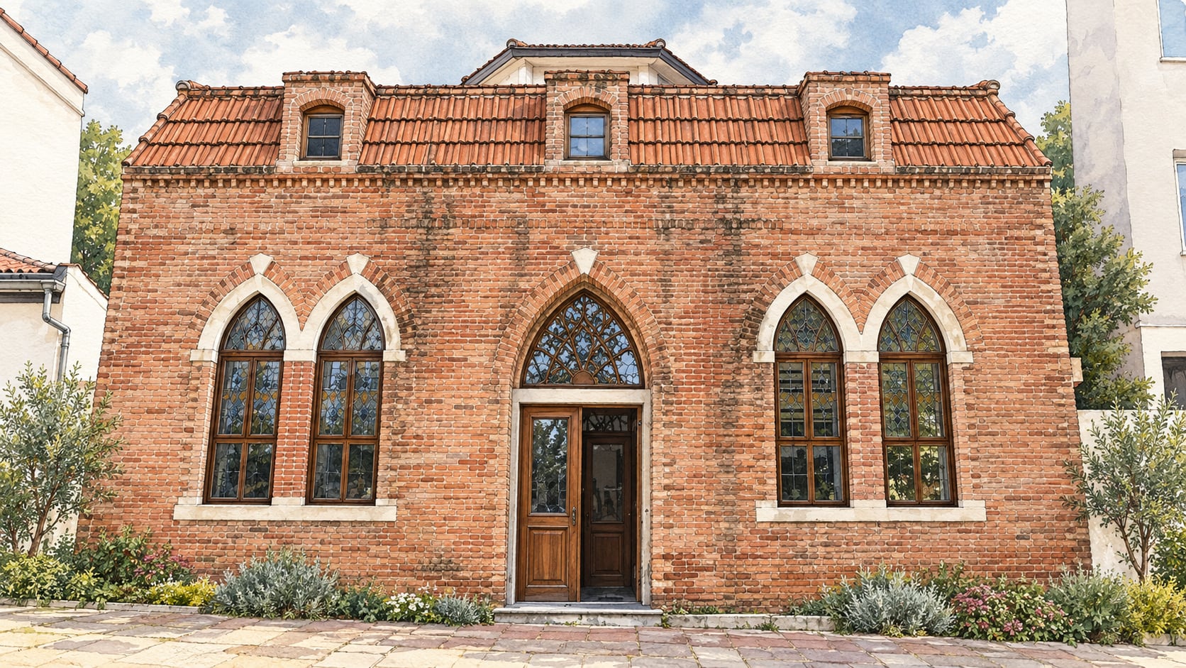 Çanakkale Municipality Ceramics Museum çizimi, Çanakkale