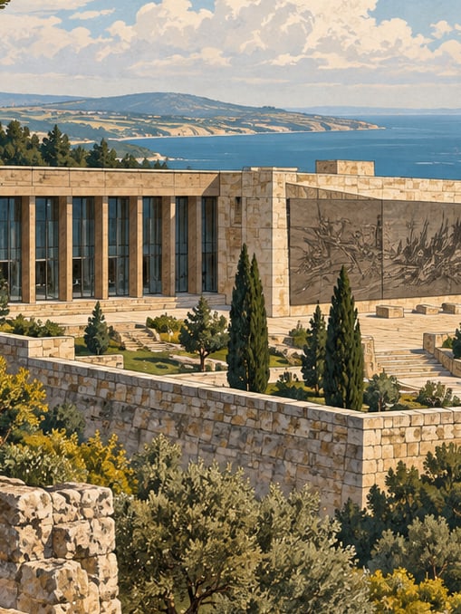 Zeichnung: Informationszentrum Çanakkale-Epos, Çanakkale