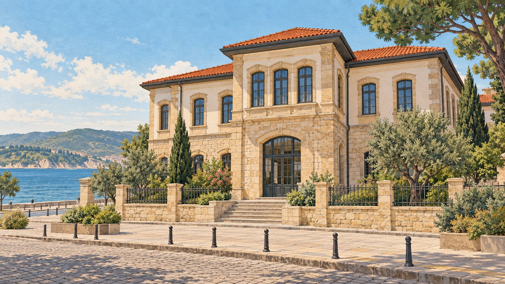 Çanakkale City Museum and Archive çizimi, Çanakkale