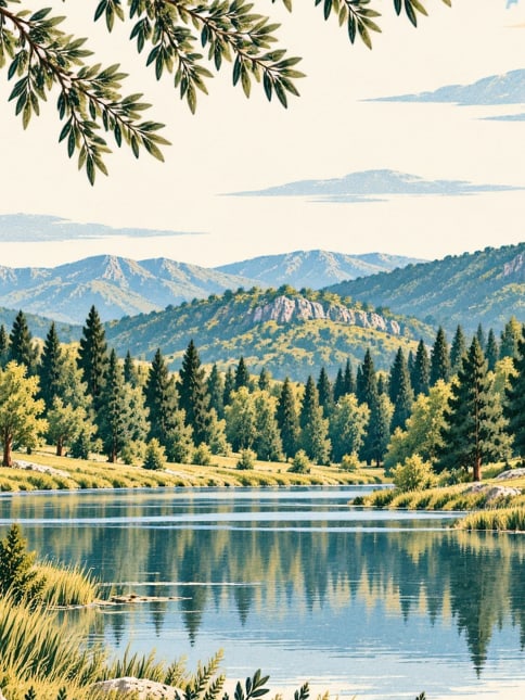 Ilustración: Parque Natural de Canköy, Sivas