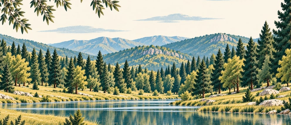 Canköy Nature Park çizimi, Sivas