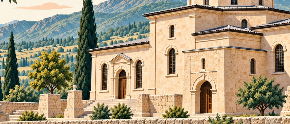 Çanlı Church çizimi, Aksaray